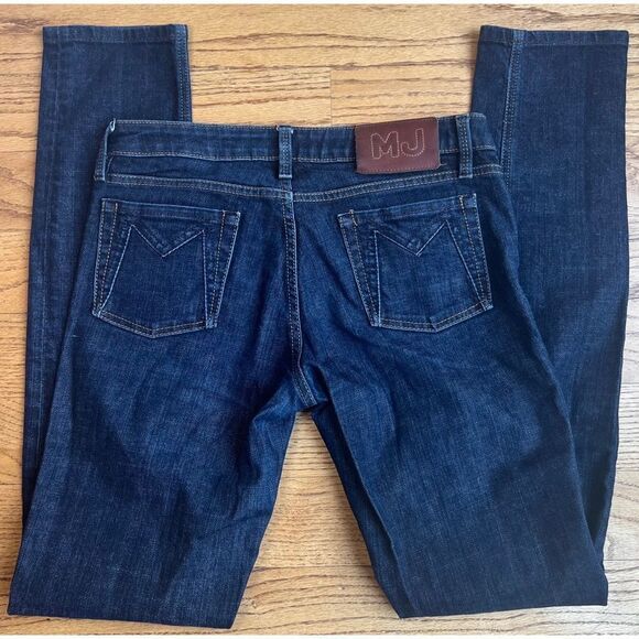 Marc by Marc Jacobs Chrissie 003 Low Rise Skinny Stretch Dark Denim Jeans Sz 28 - Picture 6 of 16